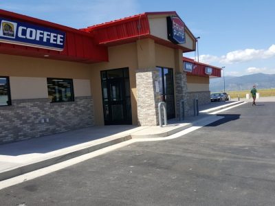 Commercial Structure In Missoula Town