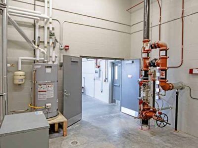 Inside Mechanical Room