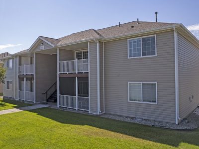 Ground Four Plex North Side View 1